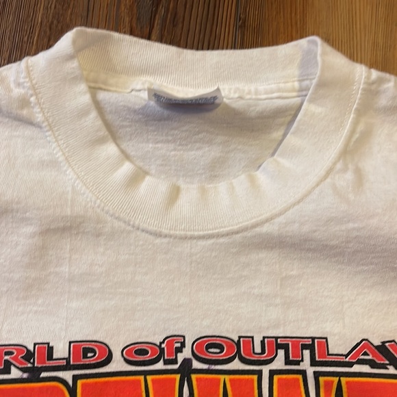Northwest Outlaws T-shirt L Racing Shirt 2002 Flag Front Back Design OR WA MT - Picture 4 of 9